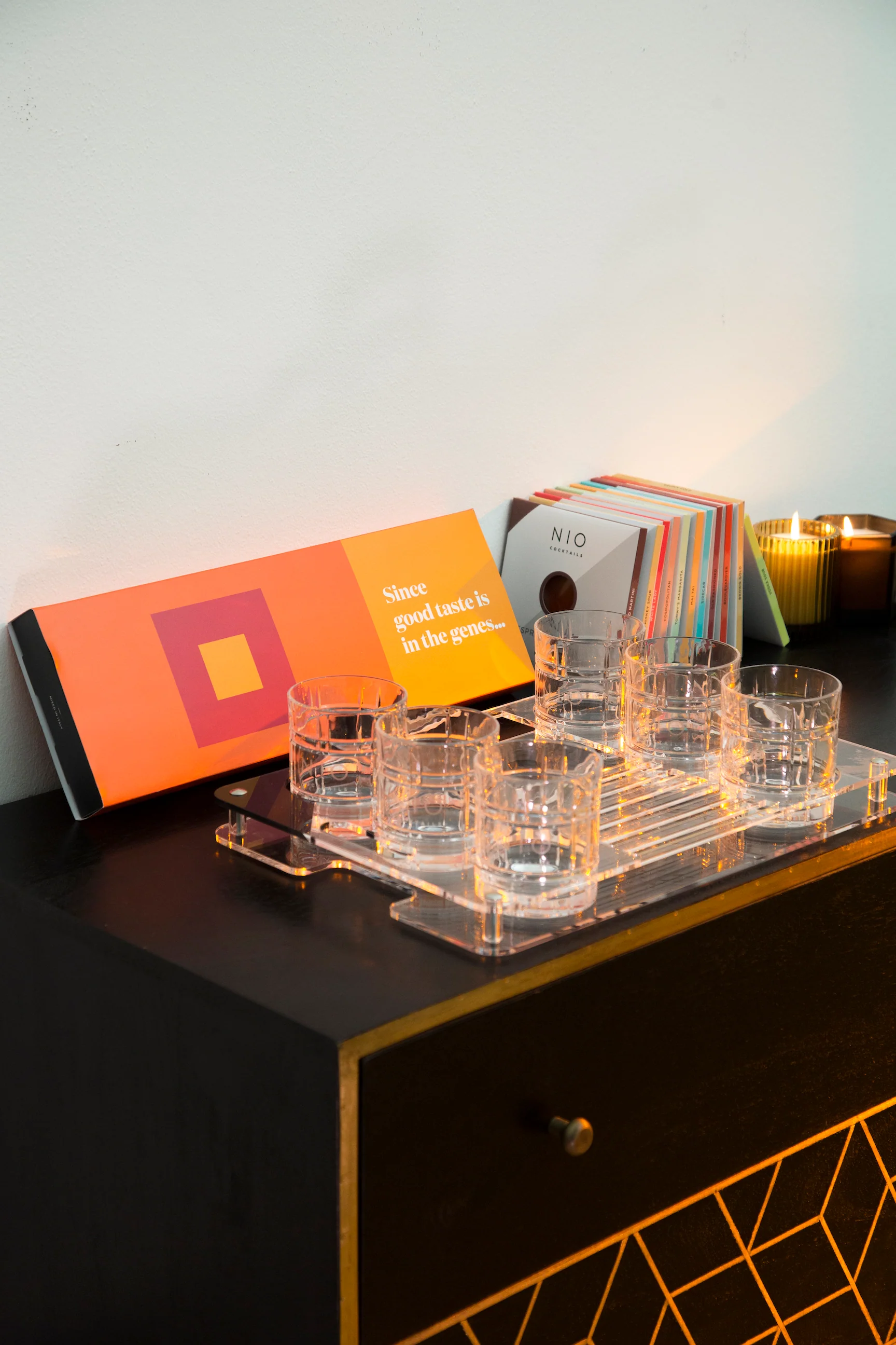 Bar Cabinet (Vassoio + Porta ghiaccio)